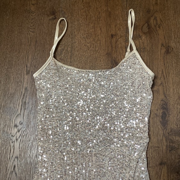 🌟Host Pick🌟Fashion Nova Ready to Sparkle Sequin Jumpsuit and Long Cardigan - Picture 9 of 17